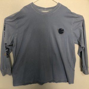 Scandia Woods Mens Long Sleeve Blue Pullover Sweatshirt Size 3XL
